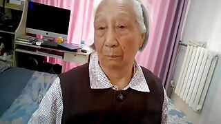 Elderly Asian Grandma Gets Demoralized